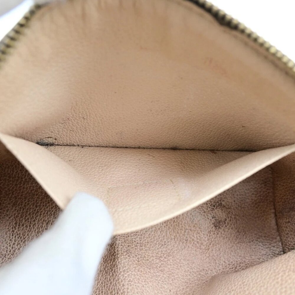 LOUIS VUITTON Pochette Cosmetic Pouch Bag Monogram Leather BN M47515 60YH030 - Picture 6 of 14